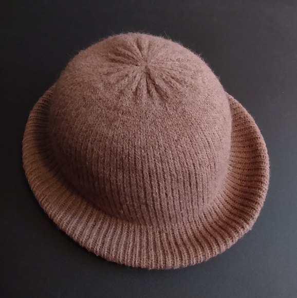 Vintage Arlin Brown Tan Wool Blend Knit Trilby Hat